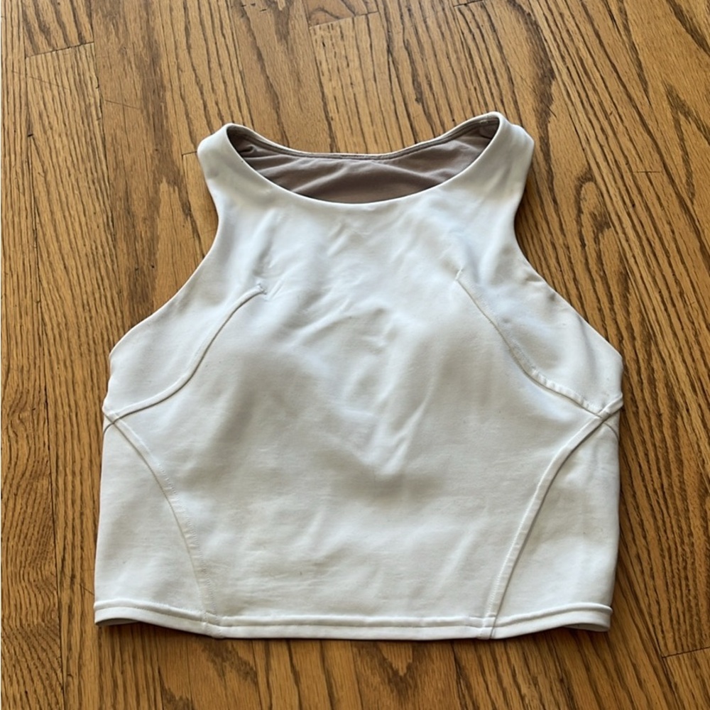 Lululemon Athletica White Tank Top